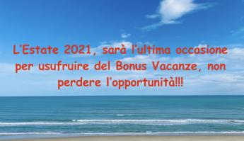 Bonus Vacanze estate 2021